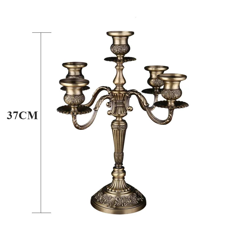 Home Bronze 3-Arm/5-Arm Candelabra