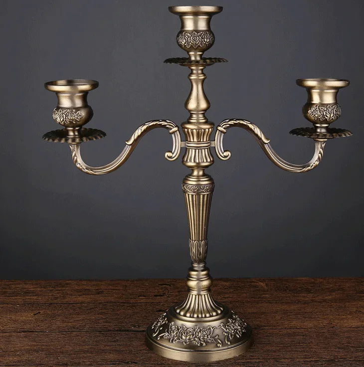 Home Bronze 3-Arm/5-Arm Candelabra