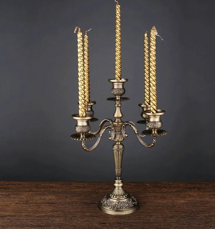 Home Bronze 3-Arm/5-Arm Candelabra